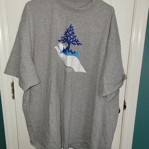 3xl blue and gray LRG shirt